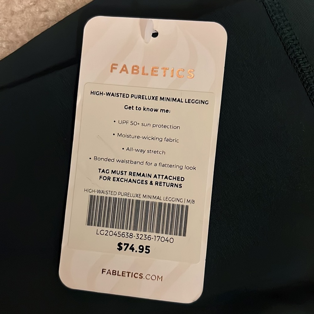 Fabletics high-waisted pureluxe minimal leggings - Picture 5 of 6